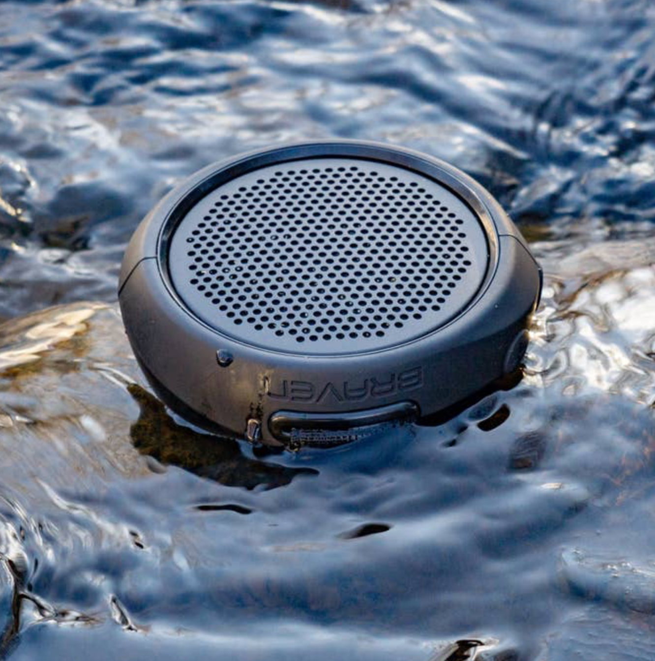  Braven 105 Wireless Portable Bluetooth Speaker  [Waterproof][Outdoor][8 Hour Playtime] with Action Mount/Stand - Black :  Electronics