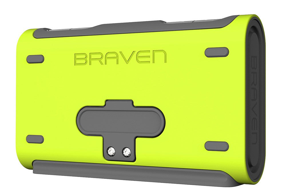 BRAVEN BALANCE Portable Wireless Bluetooth Speaker [18 Hour  Playtime][Waterproof] Built-In 4000 mAh Power Bank - Retail Packaging -  Purple - BALPGG price in UAE,  UAE