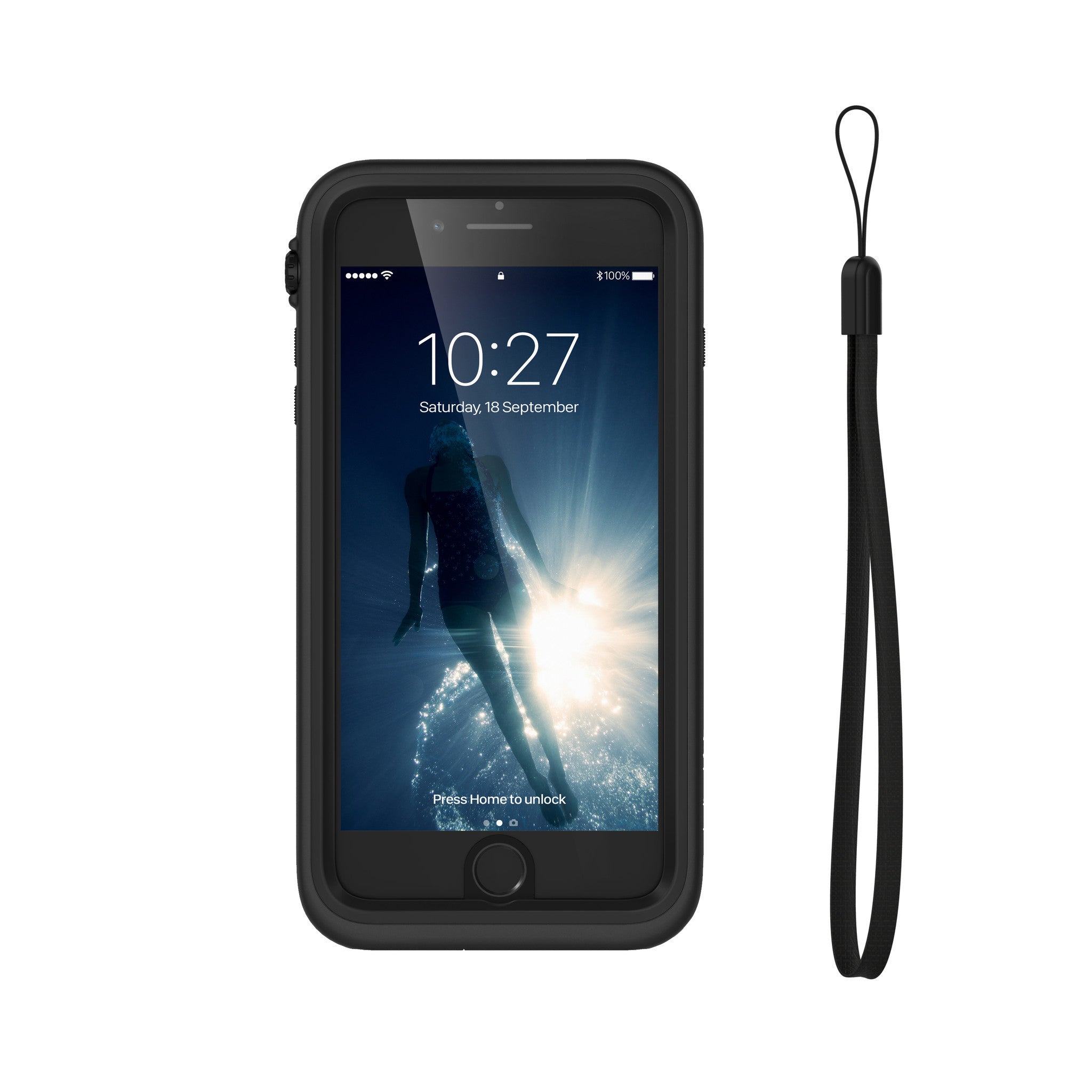 Catalyst Total Protection Waterproof Case iPhone 13 Pro Max stealth black