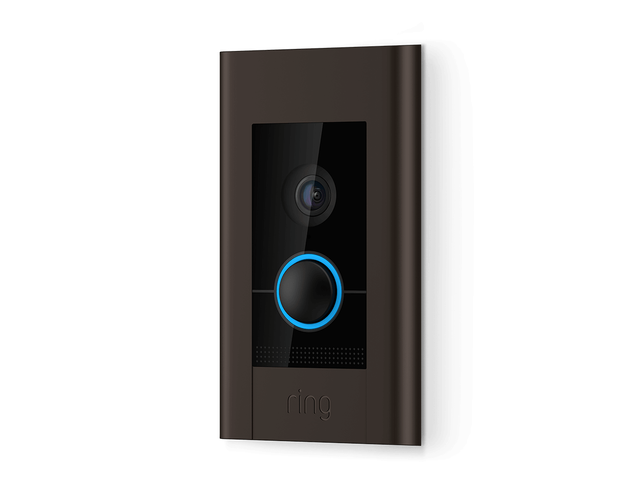 Ring Video Doorbell Pro 2 - Doorbell - wireless - 802.11b/g/n - 2.4 Ghz -  satin nickel