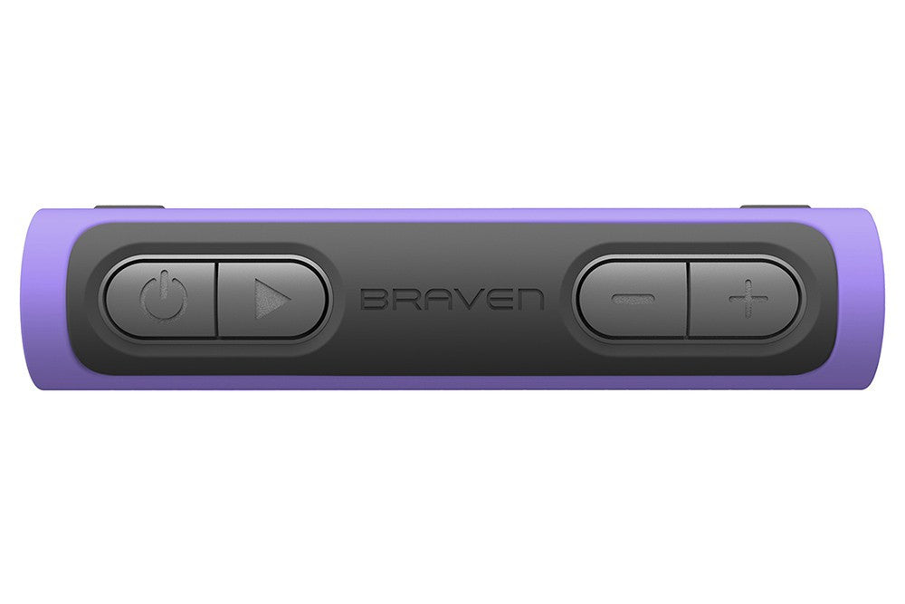 BRAVEN BALANCE Portable Wireless Bluetooth Speaker [18 Hour  Playtime][Waterproof] Built-In 4000 mAh Power Bank - Retail Packaging -  Purple - BALPGG price in UAE,  UAE